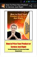 Price Your Product or Service poster