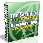 Earn $150 A Day Bum Marketing icon