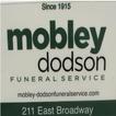 ”Mobley-Dodson Funeral Service