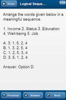 Verbal Reasoning Q & A capture d'écran 2