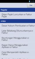 Panduan Efaktur Pajak capture d'écran 1