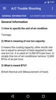 AC Air condition Troubleshoot, 截图 1