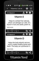 Vitamins Need : विटामिन की जरुरत capture d'écran 3