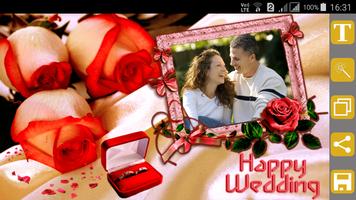 Wedding Photo Frames captura de pantalla 1