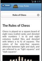 Chess Rules Plakat