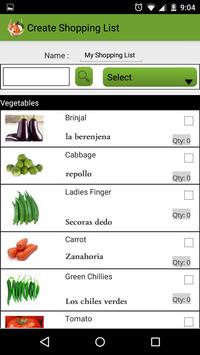 grocery shopping list maker