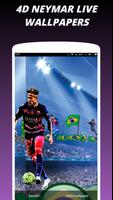 4D Neymar Live Wallpapers poster