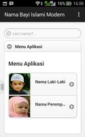 Nama Bayi Islami Modern ภาพหน้าจอ 1