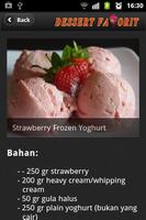 Menu Dessert Favorit screenshot 3