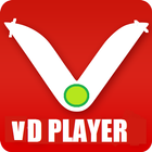 VD HD Video Player icône