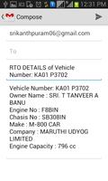 Bangalore Registered Vehicles captura de pantalla 3