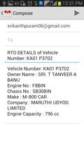 Bangalore Registered Vehicles screenshot 3