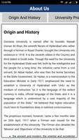 Osmania University Screenshot 2