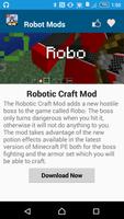 Robot MOD Para MCPE captura de pantalla 2