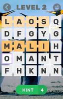 Word search puzzle country screenshot 1