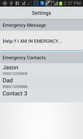 SOS Location Messenger HELP screenshot 2