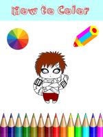 Coloring Manga Game For Kids screenshot 2