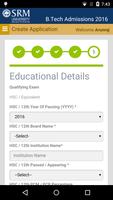 SRM BTech. 2016 Application capture d'écran 2