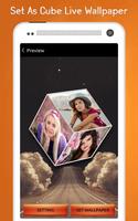 3D Cube Live Wallpaper : Photo Editor الملصق