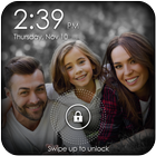 Family Photo Lock Screen آئیکن