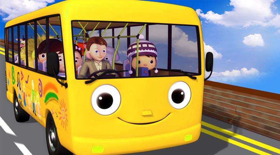 Tải xuống APK The Wheel On The Bus - Kids Offline Video Song cho Android