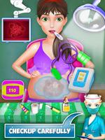 Mom Baby Emergency Pregnant Surgery Simulator ảnh chụp màn hình 2