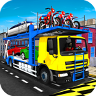 Cargo Truck Bike Car Transporter icône