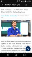 Cowboys News Feed SS скриншот 1