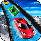 Turbo Car Snow Racing Tunnels icône