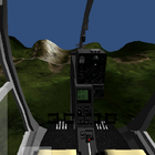 simulador de helicóptero icono
