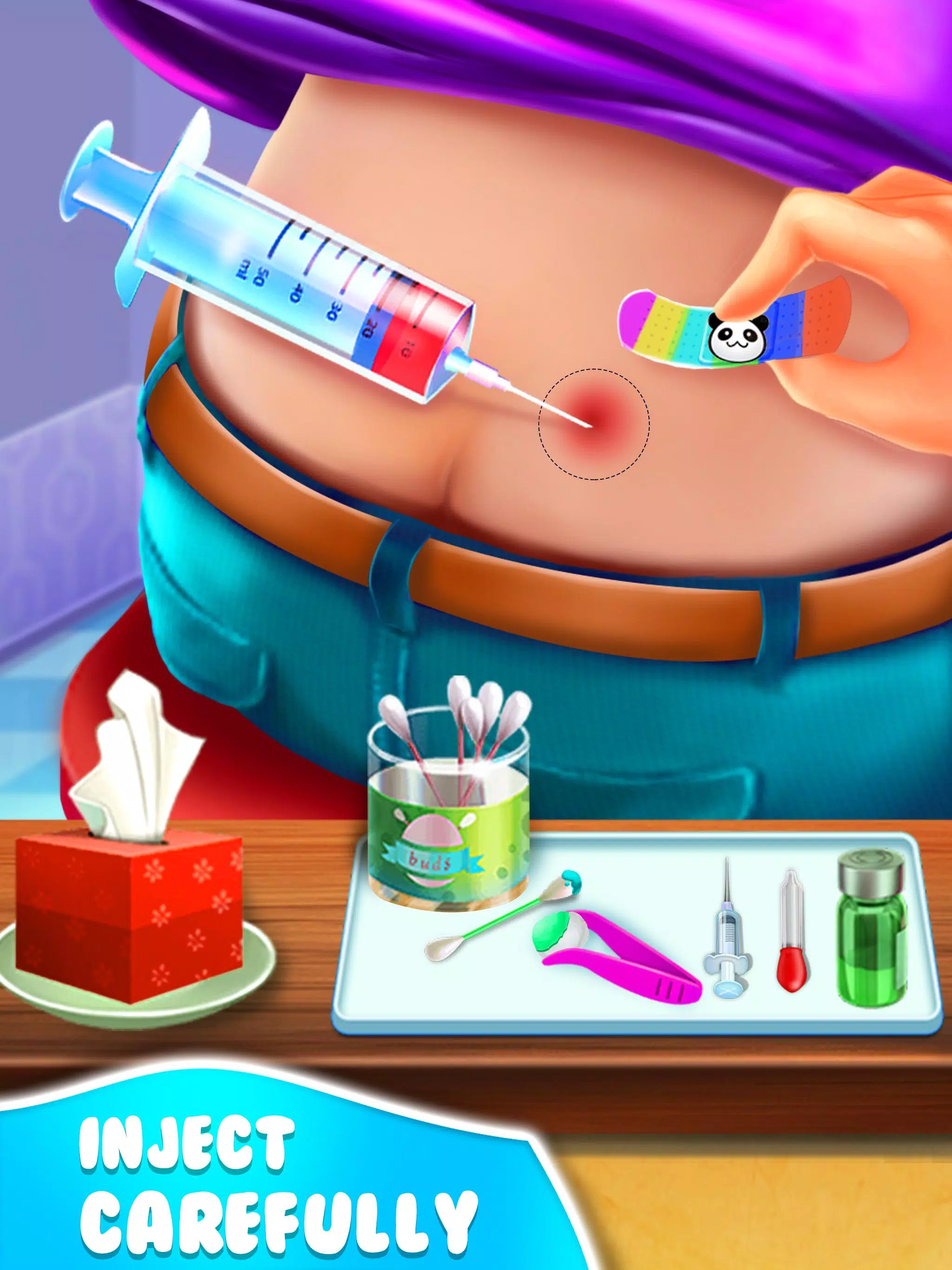 Injecções e punções : médico e enfermeiro neste jogo educativo para  crianças - jogo gratuito::Appstore for Android
