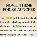 Novel Theme for ssLauncher APK