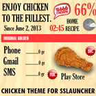 Chicken Theme for ssLauncher icône