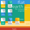 Flat Earth Theme ssLauncher OR APK