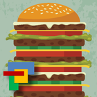 Burger for Total Launcher icône