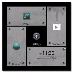 Concrete theme for SquareHome APK Herunterladen