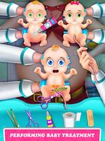 Triplet Baby Mommy Pregnant Surgery Operation ảnh chụp màn hình 2