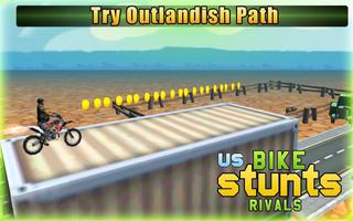 US Bike Stunts Rivals ảnh chụp màn hình 1