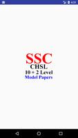 SSC CHSL Model Papers Affiche