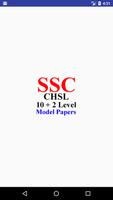 SSC CHSL Model Papers plakat