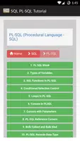 SQL and PL-SQL Tutorial imagem de tela 4