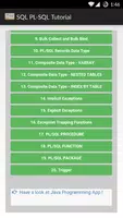 SQL and PL-SQL Tutorial imagem de tela 5