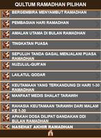 Qultum Pilihan Ramadhan imagem de tela 3