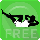 Exercices pour abdos gratuits icône
