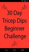 30 Day Tricep Dips Beginner постер