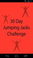 30 Day Jumping Jacks Challenge постер