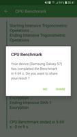 برنامه‌نما CPU Benchmark عکس از صفحه