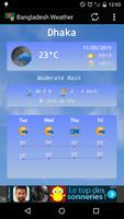 Weather for Bangladesh Affiche