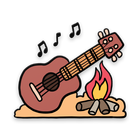 Guitare Musicale HD icône