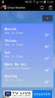 Oman Weather capture d'écran 3